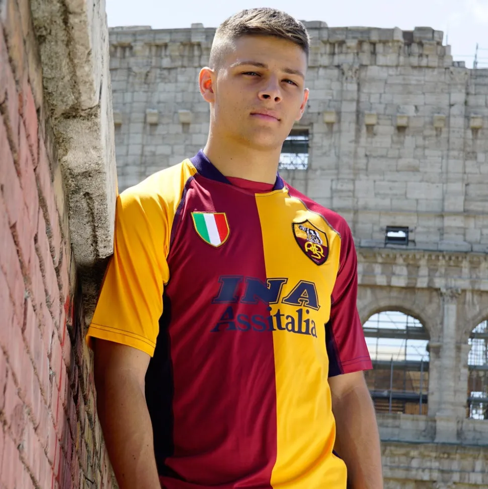 AS Roma 2001 - 02 Maglia Storica Calcio
