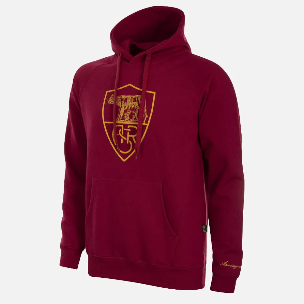 AS Roma Heritage Felpa Rosso
