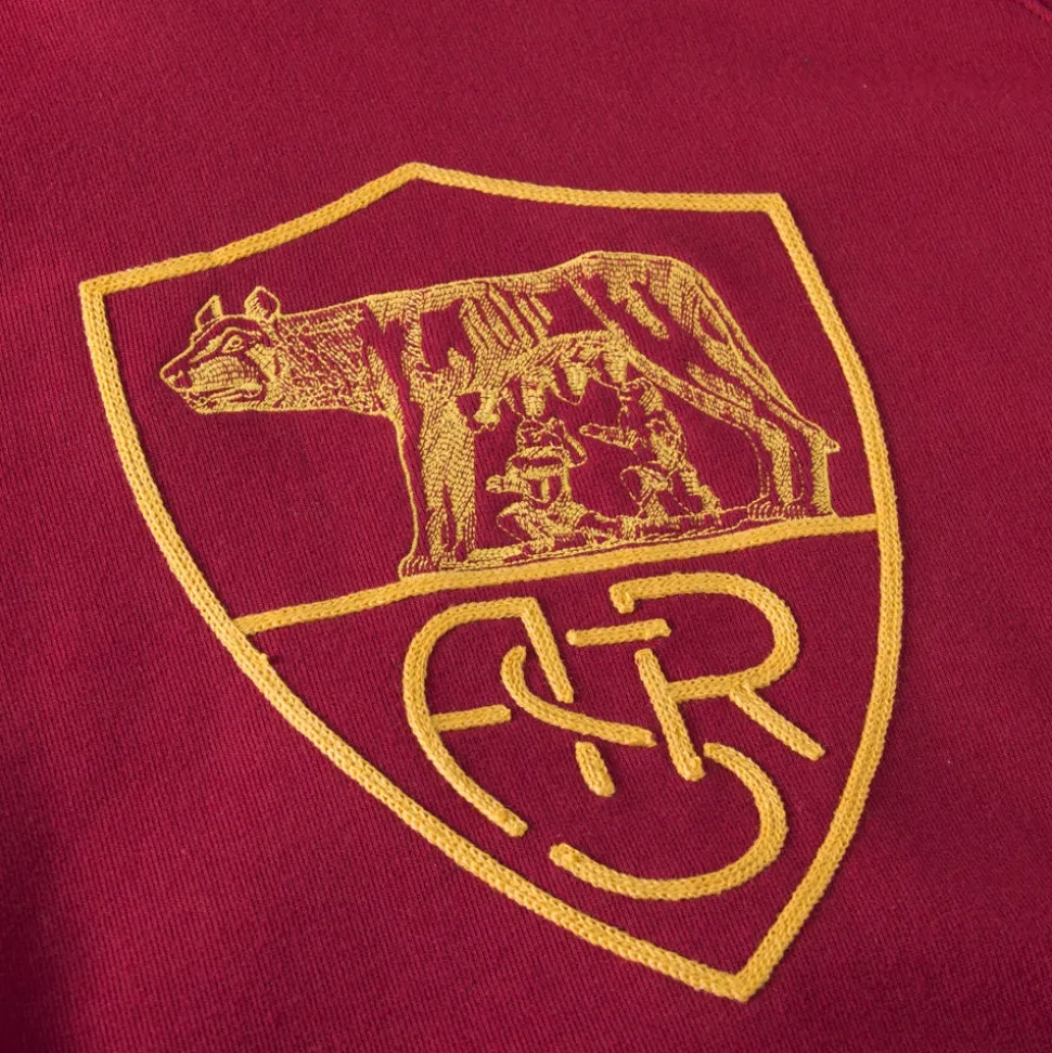 AS Roma Heritage Felpa Rosso
