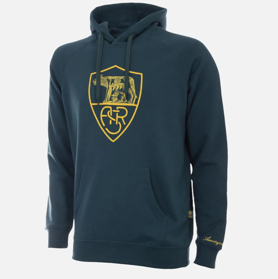 AS Roma Heritage Felpa Verde Bottiglia