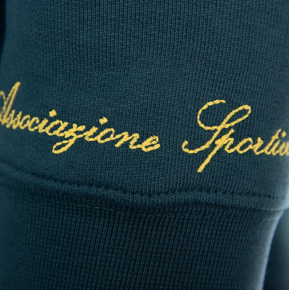 AS Roma Heritage Felpa Verde Bottiglia