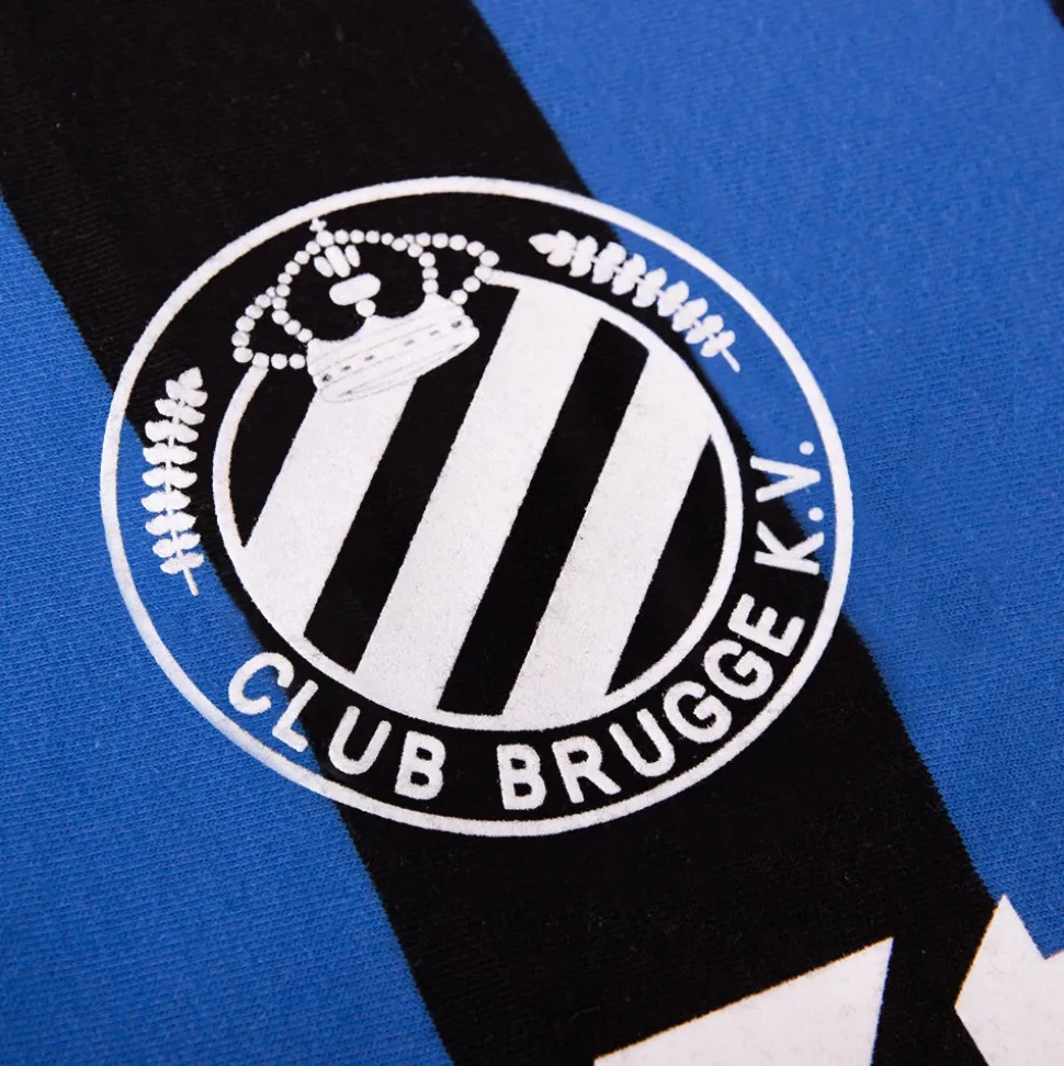 Club Brugge 1981 - 82 Maglia Storica Calcio