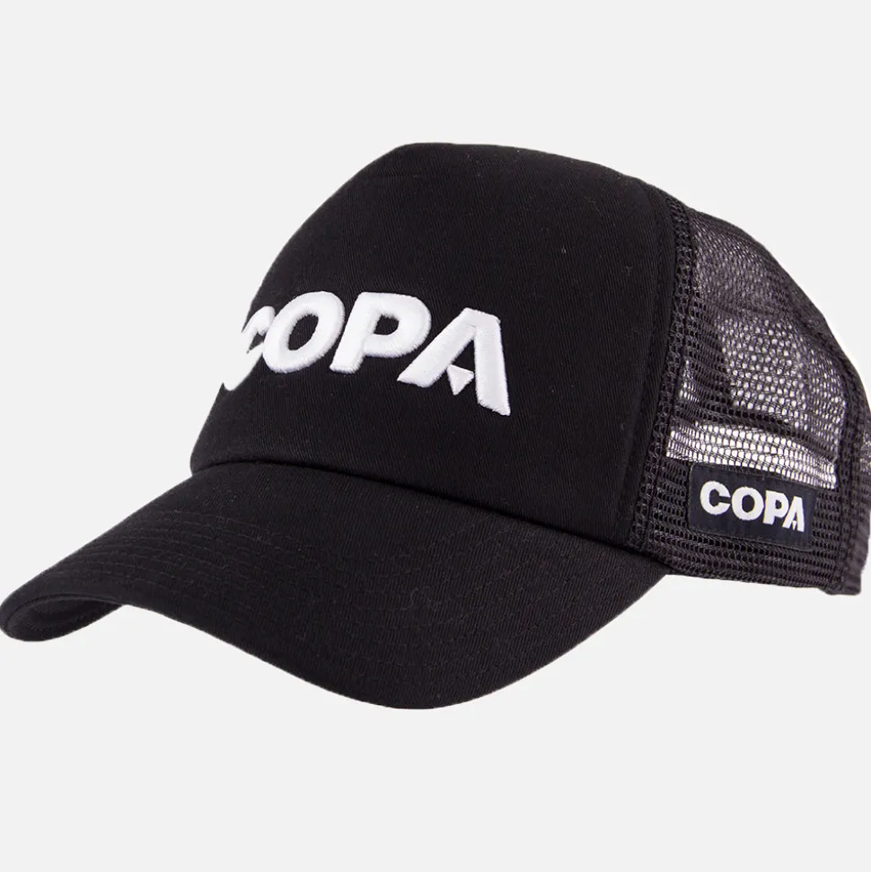 COPA 3D Bianco Logo Cappello Trucker