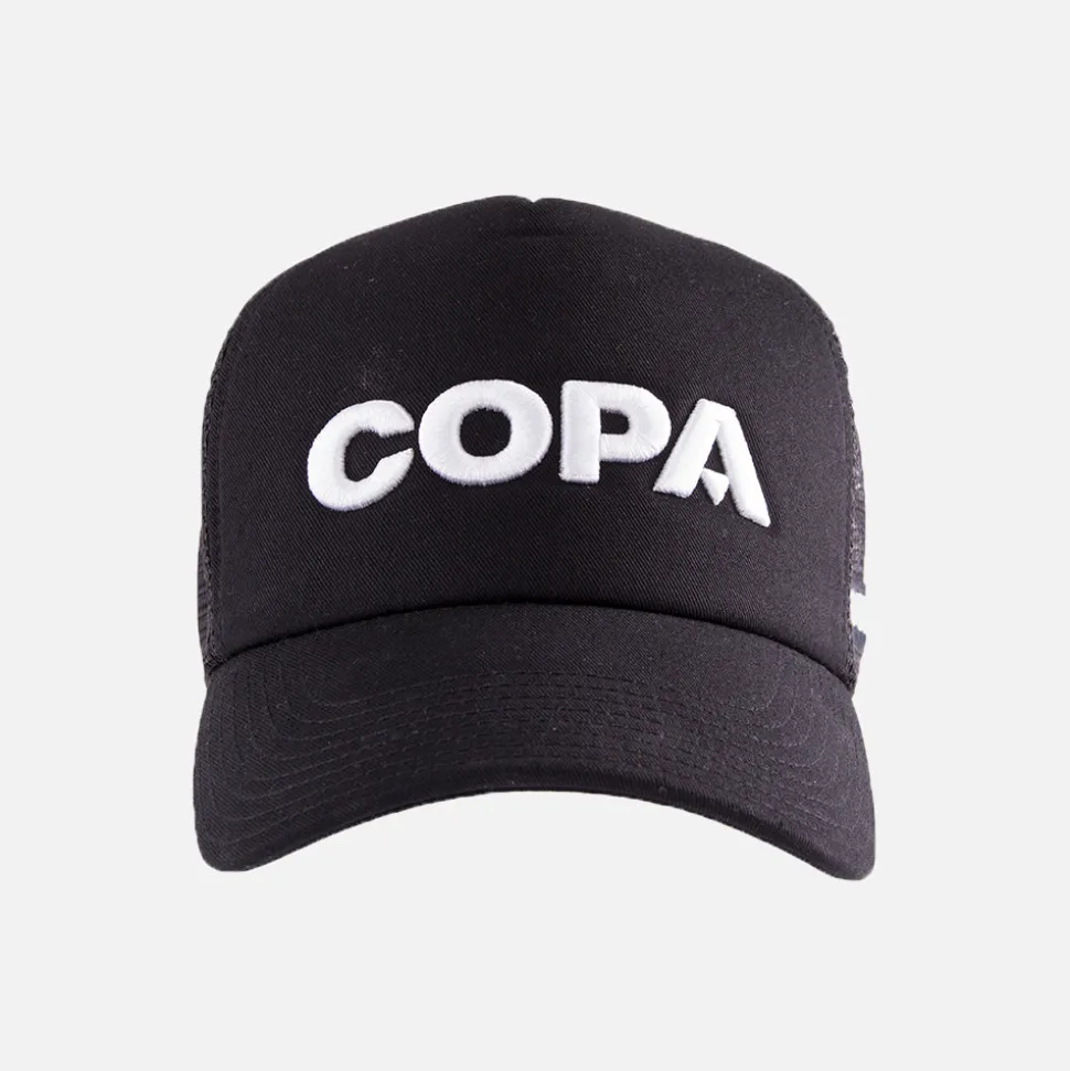 COPA 3D Bianco Logo Cappello Trucker