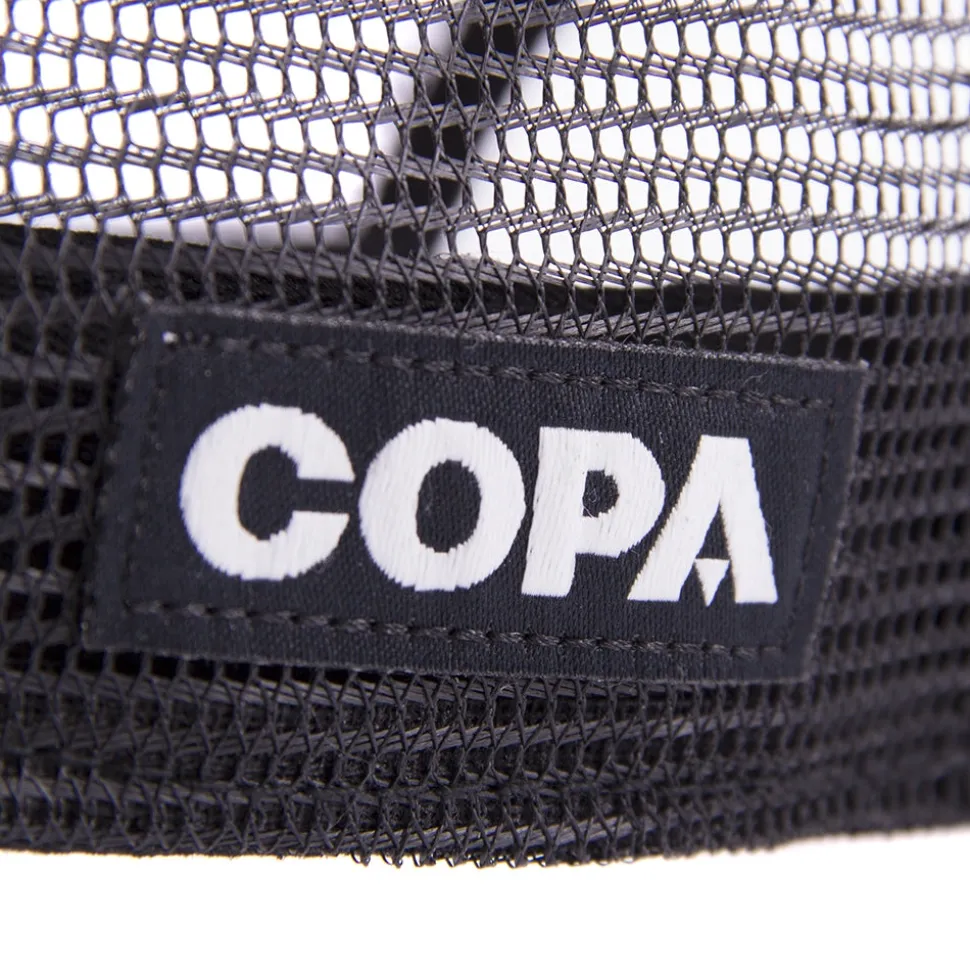 COPA 3D Bianco Logo Cappello Trucker