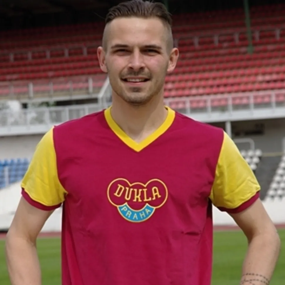 Dukla Prague 1960's Maglia Storica Calcio