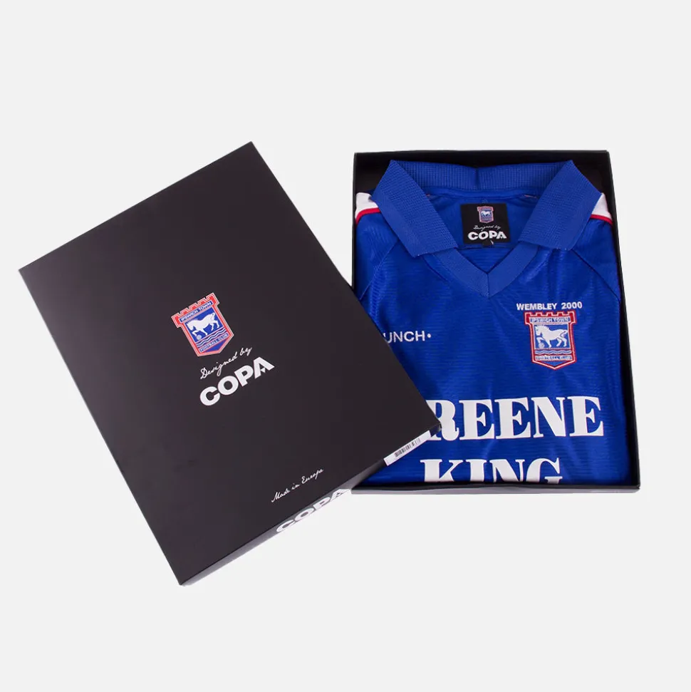 Ipswich Town FC 1999 - 00 Maglia Storica Calcio