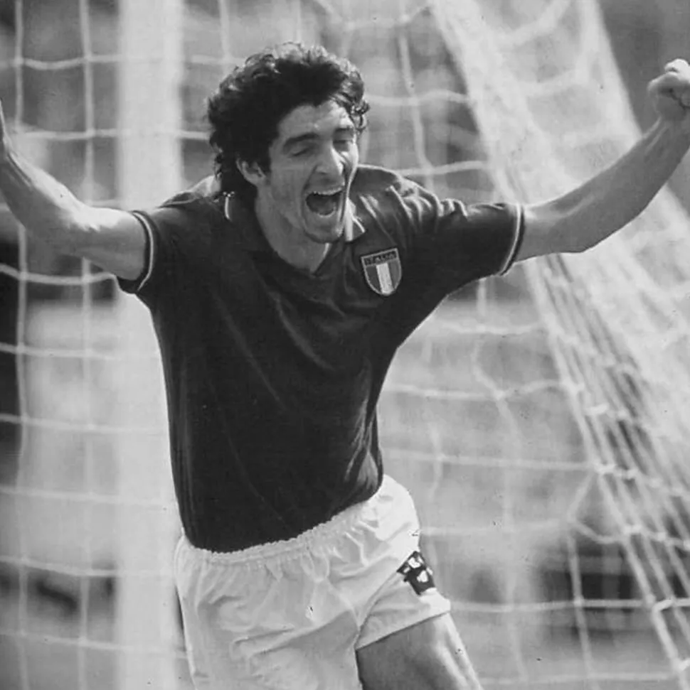 Italia World Cup 1982 Maglia Storica Calcio