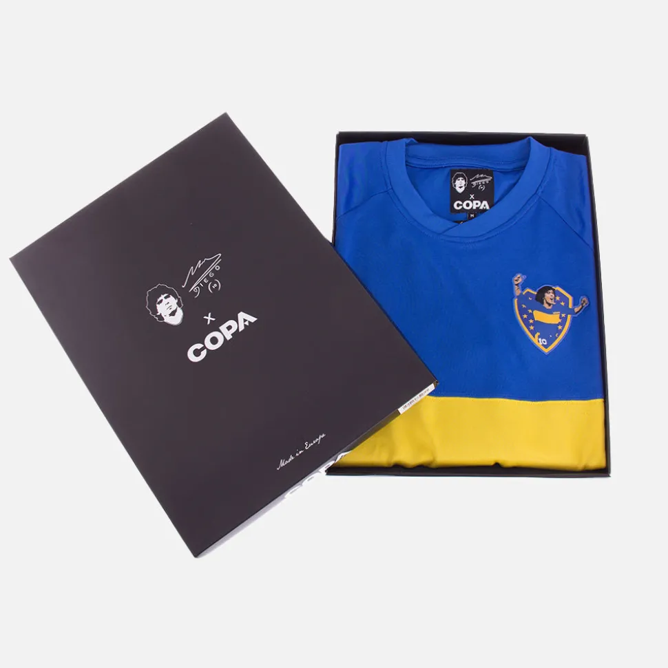 Maradona X COPA Boca 1981 - 82 Maglia Storica Calcio