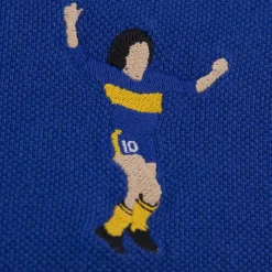Maradona X COPA Boca Embroidery Polo Shirt Polo