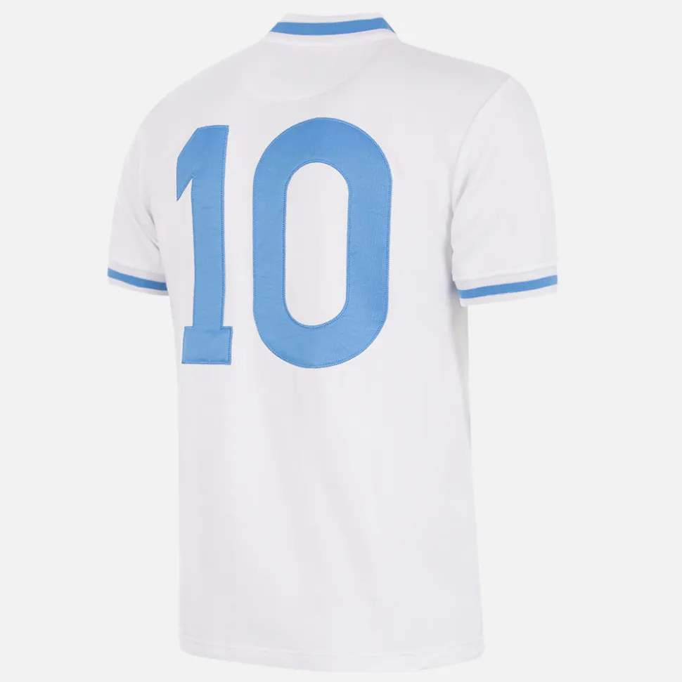 Maradona X COPA Napoli 1986 - 87 Away Maglia Storica Calcio