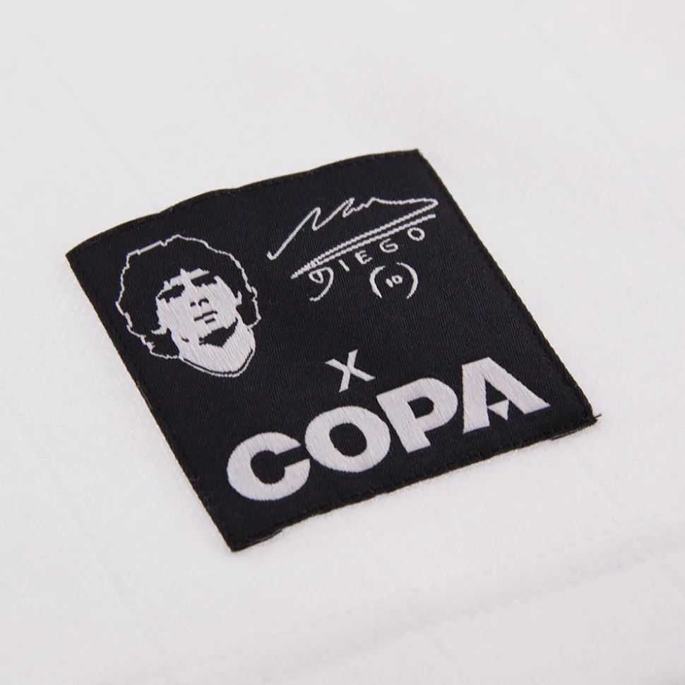 Maradona X COPA Napoli 1986 - 87 Away Maglia Storica Calcio