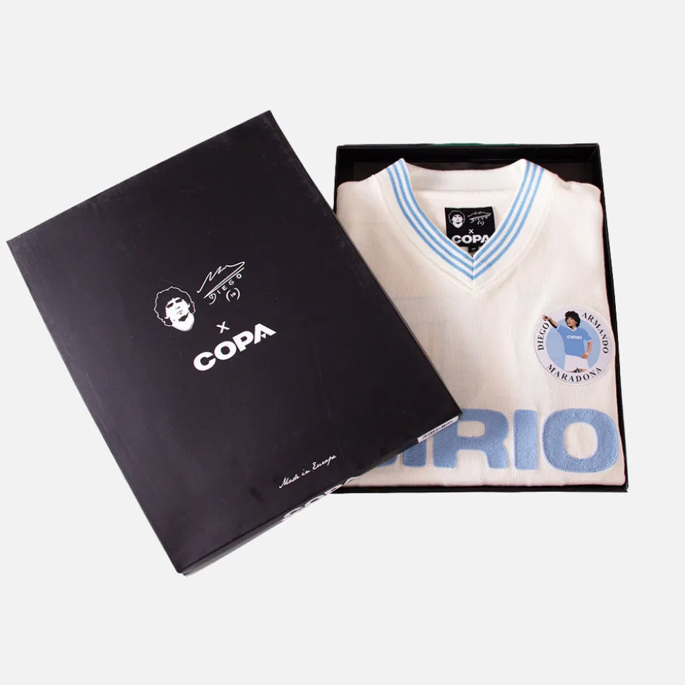 Maradona x COPA Napoli 1984 Away Maglia Storica Calcio