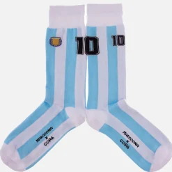 Maradona X COPA Number 10 Argentina Calzini