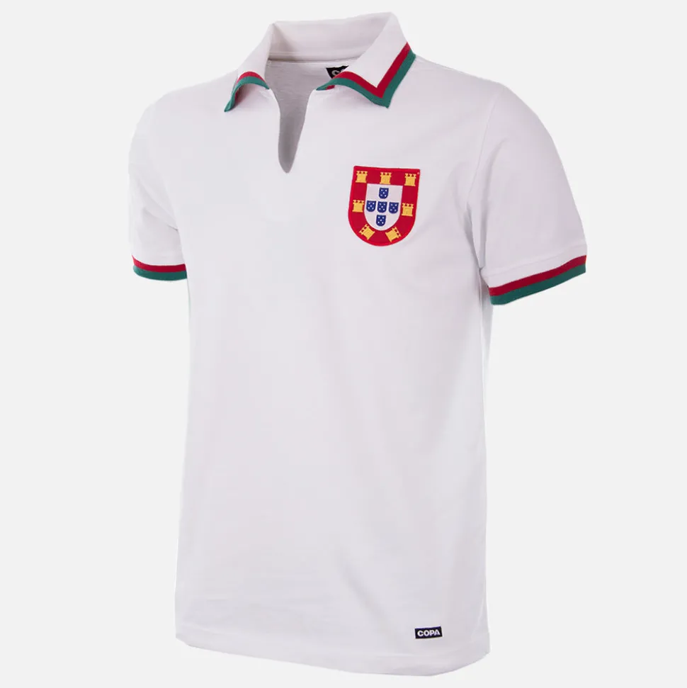 Portogallo 1972 Away Maglia Storica Calcio