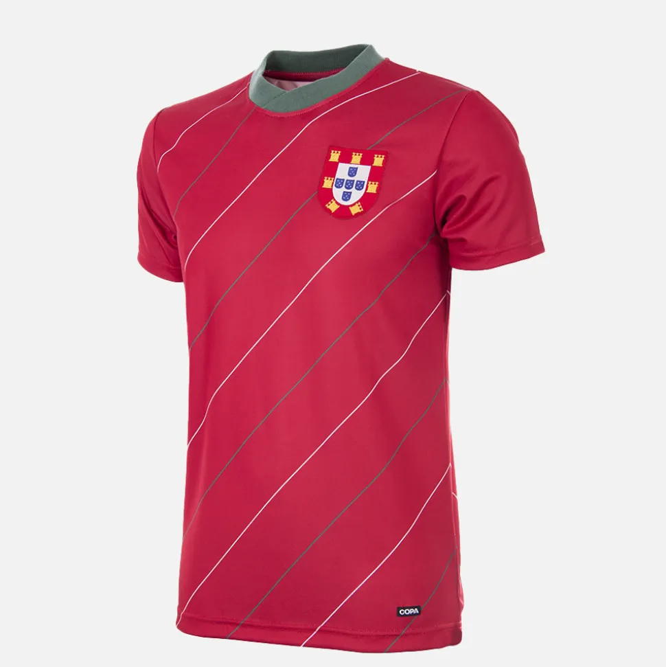 Portogallo 1984 Maglia Storica Calcio