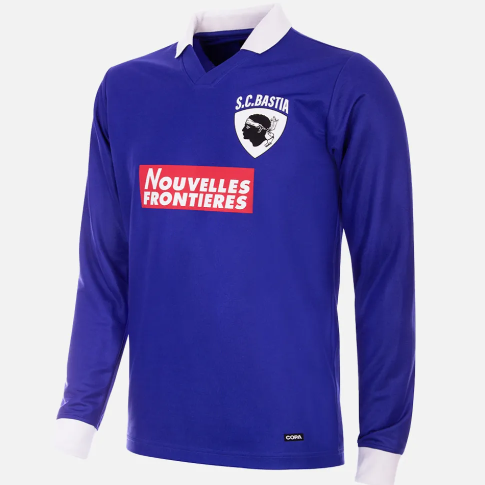 SC Bastia 1997 - 98 Maglia Storica Calcio