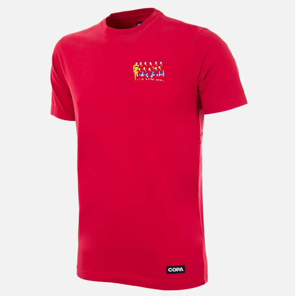 Spagna 2012 European Champions embroidery T-Shirt