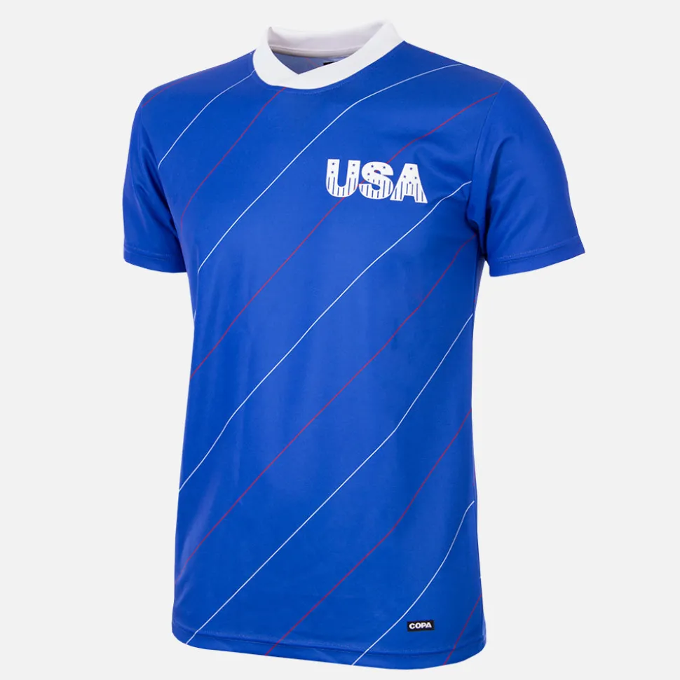 Stati Uniti 1984 Maglia Storica Calcio
